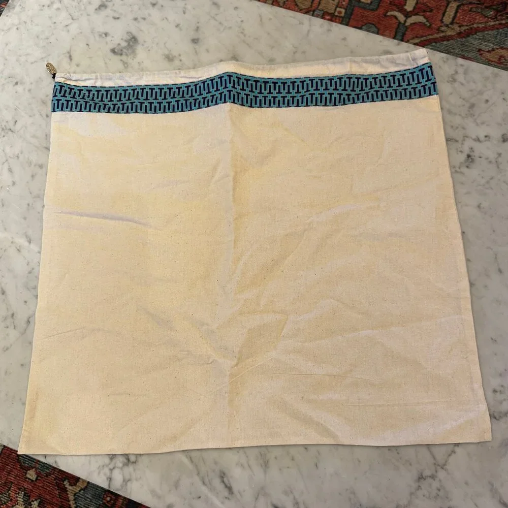 Tory Burch Walker Canvas Satchel in Natural with Striped Strap - Picture 14 of 16